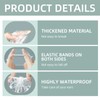 100 pcs Disposable Ear Covers for Shower, Clear Waterproof Ear