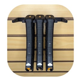 Hammy3DPrints Mount for CZ Bren 2 762x39 Mags - Slatwall | Magazine Holder Storage Rack (Dakota with Metal Track Insert)