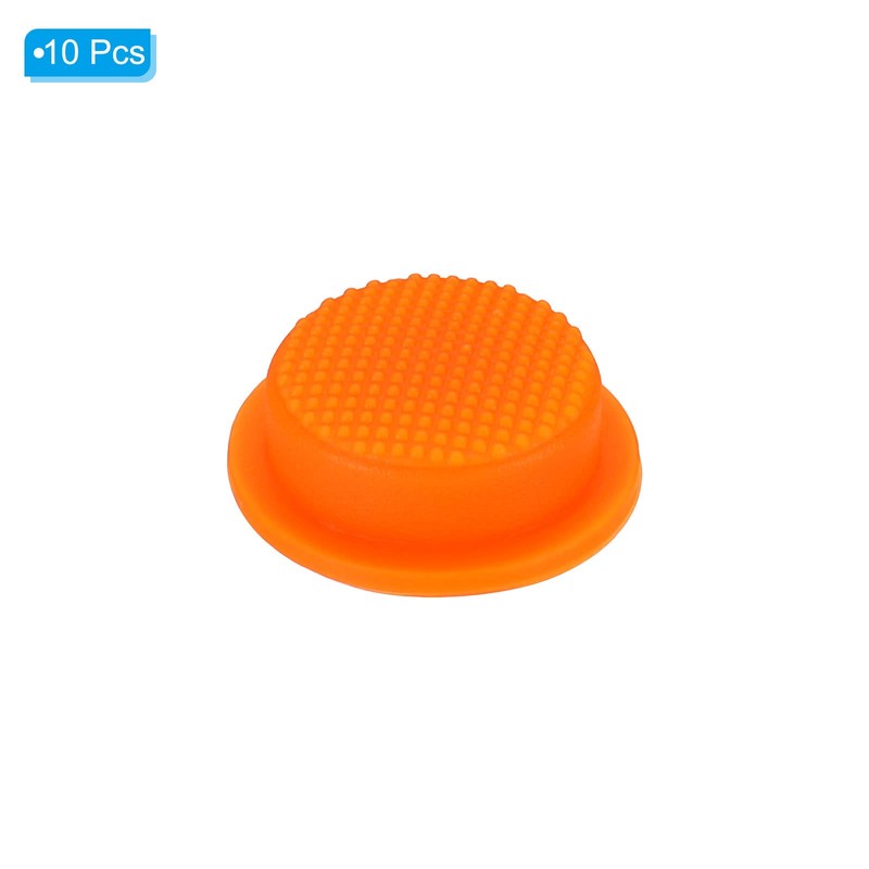 PATIKIL 0.63" LED Flashlight Switch Cap, 10 Pcs Silicone Soft