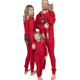 Lazy One Flapjacks, Matching Christmas Pajamas for The Dog, Baby & Kids, Teens, and Adults (Bear Bum, XX-Large)