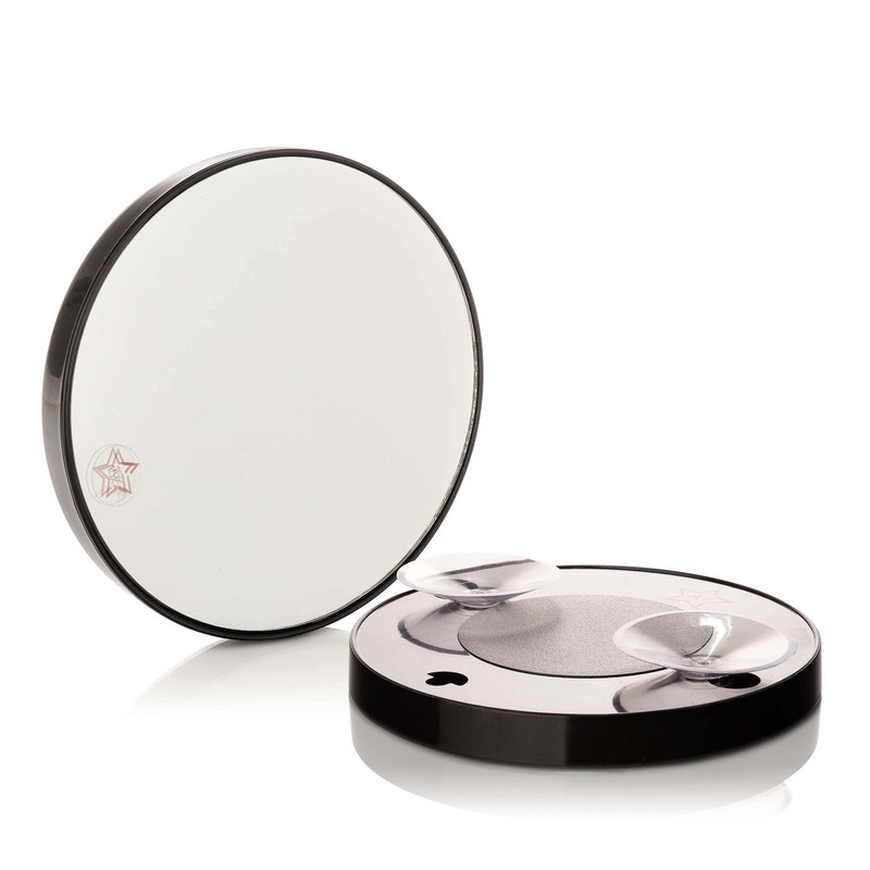 ALMOST FAMOUS 15x Magnifying Mirror with Suction Cup Backing, Compact