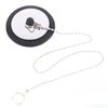 Universal Bath Plug with Chain, Bathroom Sink Plug Replacement Drain