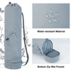 Yoga Mat Bag with Bottle Pocket and Bottom Wet Pocket