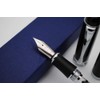 JINHAO, penna stilografica X750 (nero chiaro, penna M)