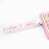 COOMICKEY Custom Keyboard Straps, Pink and White Lace Cute Snap