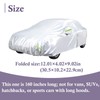 Primero Basics Waterproof Car Cover for Sedans (151-160 inches) -