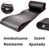 Universal Car Steering Wheel Cover Stitched Microfiber Leather