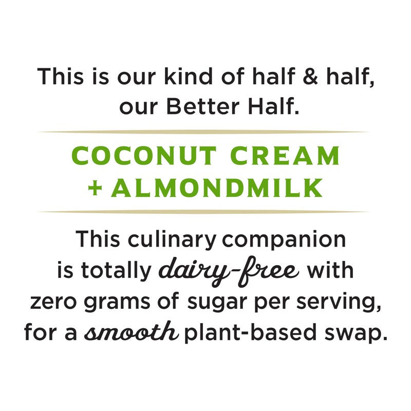 Califia Farms - Unsweetened Better Half, Half and Half Substitute,