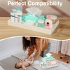 Busidhji Diaper Organizer, Diaper Caddy Organizer, Wooden Changing Table Organizer,