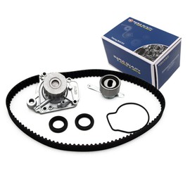 Timing Belt Kit Water Pump w/Gaskets Tensioner Fits 1996-2000 For Honda Civic 1.6L SOHC D16Y5 D16Y7 D16Y8 16 Valve