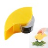 Vegetable/Meat/Herbs/Potato Roller Mincer Cutter Slicer Chopper - 5 Wheel Blades