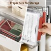 Cylogia Clear A4 Storage File Box Moisture-Proof Portable Plastic PET