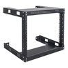 Sound Town 2-Post 8U Wall Mount Open Frame Rack, 16"