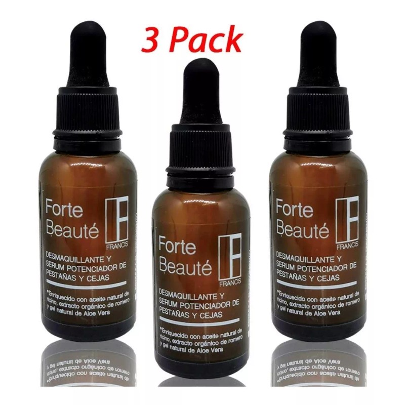 Francis 3 Pack Serum Super Potencia A Pestañas Y Cejas