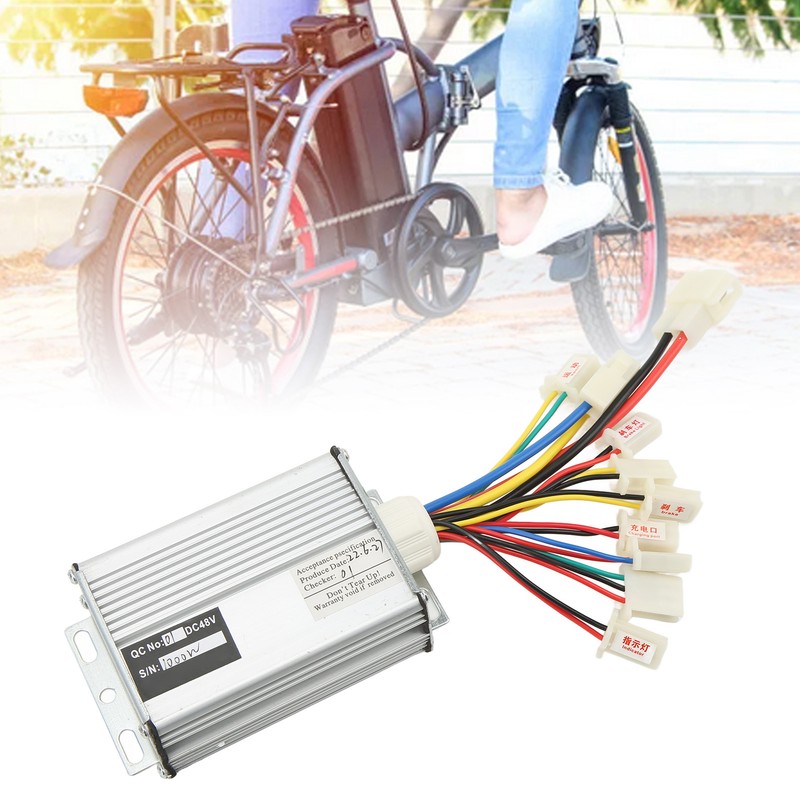 48V 1000W Controller with Wire Harness Brush Motor Control Box