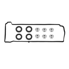 Engine Dancer Valve Cover Gasket Set 12030-RAA-A01,12341-RTA-000,VS50627R Replacement for K20 K24 02-13 CR-V CIVIC 2.0L ACCORD Crosstour ELEMENT 2.4L,ILX RSX RDX TSX 2.4L