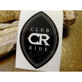 CLUB RIDE sticker decal bike Mtb race ride bicycle