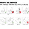 AICEL 9 Piece Car Seat Covers Full Set, Front and