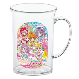 Komori Resin 596978 Tropical Juice Cup, Transparent (70 mm) x Height 3.8 inches (96 mm)