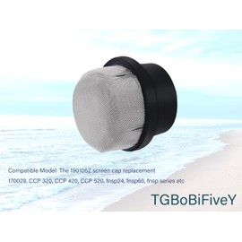 TGBoBiFiveY 190106Z Replacement Screen Cap Air Bleeder Screen Compatible with Pentair Clean and Clear Plus EasyClean D.E. and Quad D.E Filters