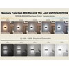 Plug in Wall Sconce with Remote Control, 3000K-6500K Stepless Color