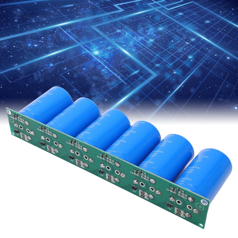 6 in 1 2.7V500F Super Capacitor Module Farad Capacitor Energy