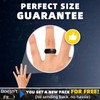 Egnaro Inner Arc Ergonomic Breathable Design, Silicone Rings Mens with
