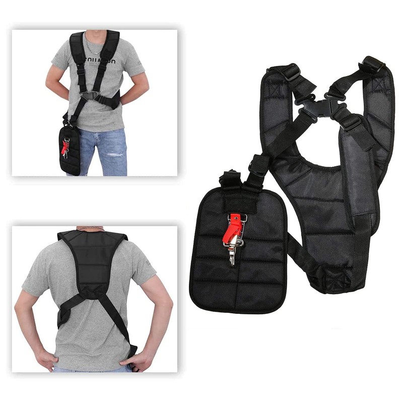 Carry Strap Shoulder Strap for Brush Cutter, Double Shoulder Strap