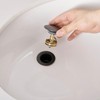 BWE Oil Rubbed Bronze One Piece Bathroom Vessel Sink Drain