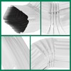 Downspout Leader Downspout Offset 2x3 White Style A (Offset 3")