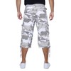 X RAY Men's Belted Tactical Cargo Long Shorts 18" Inseam