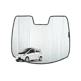 Genuine SNAPSHADES Front Windscreen Sun Shade for Mitsubishi i-MiEV/i | Peugeot iOn | Citroen C-Zero (2006-2021)