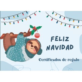 Feliez Navidad - Certificados de regalo: 20 vales de regalo para llenar y canjear- idea de regalo personalizada original para niños, mujeres, hombres