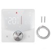 White Smart Digital Thermostat with Display for Tuya APP Remote