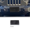 Voodonala for Jeep JL Front License Plate Mounting Bracket Frame
