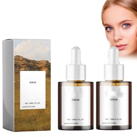 2PCS Aufhellendes und Feuchtigkeitsspendendes Serum, Recovery Gesichtsserum, Vegan, For Soothing Sensitive and Acne-prone Skin