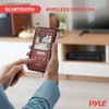 PYLE Bluetooth Home/PA Mixing Amplifier - Built-in USB Playback,Micro SD