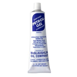 Petro-Gel. Comp. Food Grade Equipment Lubricant NSF 4 - (4 oz.) Tubes