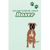 Boxer Notebook: 100 Lined Pages
