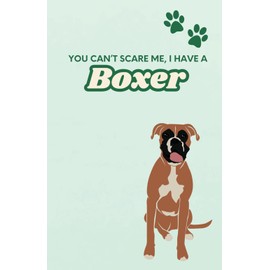 Boxer Notebook: 100 Lined Pages