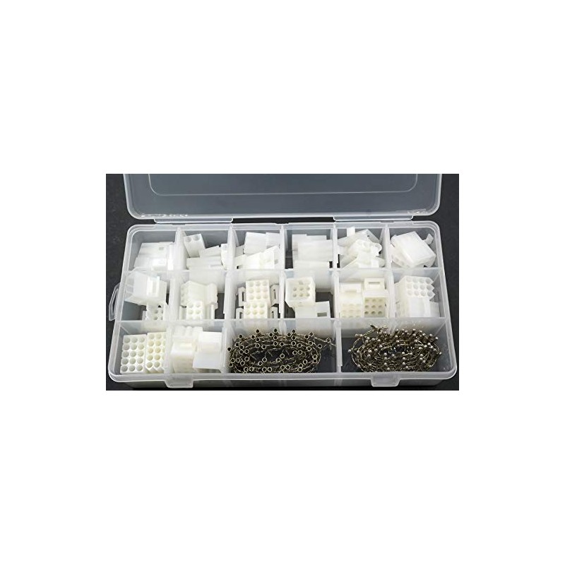 Molex 2-15 Pin ~14.0A~ Connector Kit (155pc ~14-20 AWG)