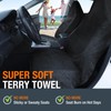 Leadpro Terry Cloth Sweat Towel Seat Cover; Carseat Towel Protector;
