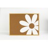 WallPops Daisy White Printed Corkboard, HB6275