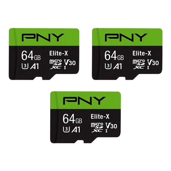 PNY Tarjeta de Memoria Flash Elite-X Class 10 U3 V30