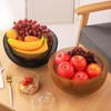 IBWell Metal Wire Woven Fruit Storage Bowl Basket for Kitchen,