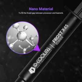 ID-COOLING Frost X45 2g Thermal Paste for CPU Processors, High Thermal Conductivity, Long Durability, Safe Application, Non-Conductive
