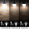 Auraglow 3 Step Switch LED Bulb Dimmable Without Dimmer 14w,