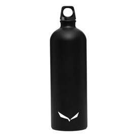 Salewa Isarco Lightweight Stainless Steel 1,0L Bottle, Black Out, Unisex