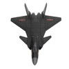 Metal Plane Model Crafted with Stand Accessories Decorative Alloy Metal