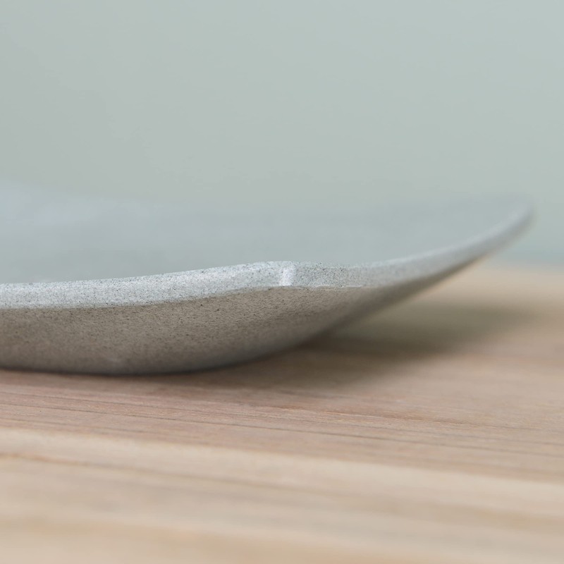 wohnfreuden Sandstone Soap Dish Grey Square 12 cm - Stone
